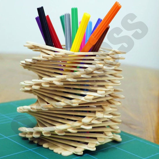 Pack of 5 – 50pcs Large Wooden Craft Sticks for Art, Ice Cream, and ToysPack of 5 – 50pcs Large Wooden Craft Sticks for Art, Ice Cream, and Toys