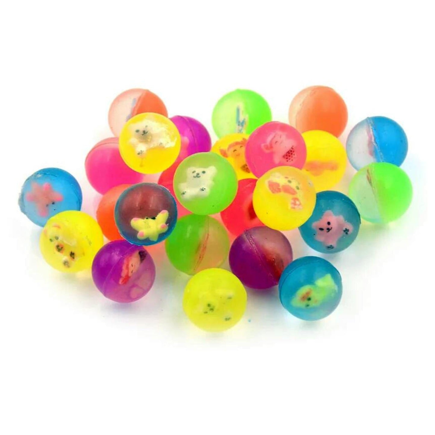 Pack of 12 - 30mm Super Soft Rubber Ball For Kids - SimSim Balls - Bouncy Balls - Rubber Balls