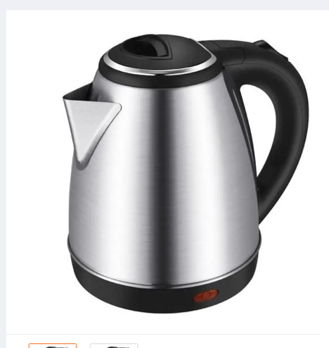 2L Electric Kettle water Fast Boiling Auto Shut-Off , Stainless Steel Aesthetic LED Light Capacity 2LTR  And Safety Features