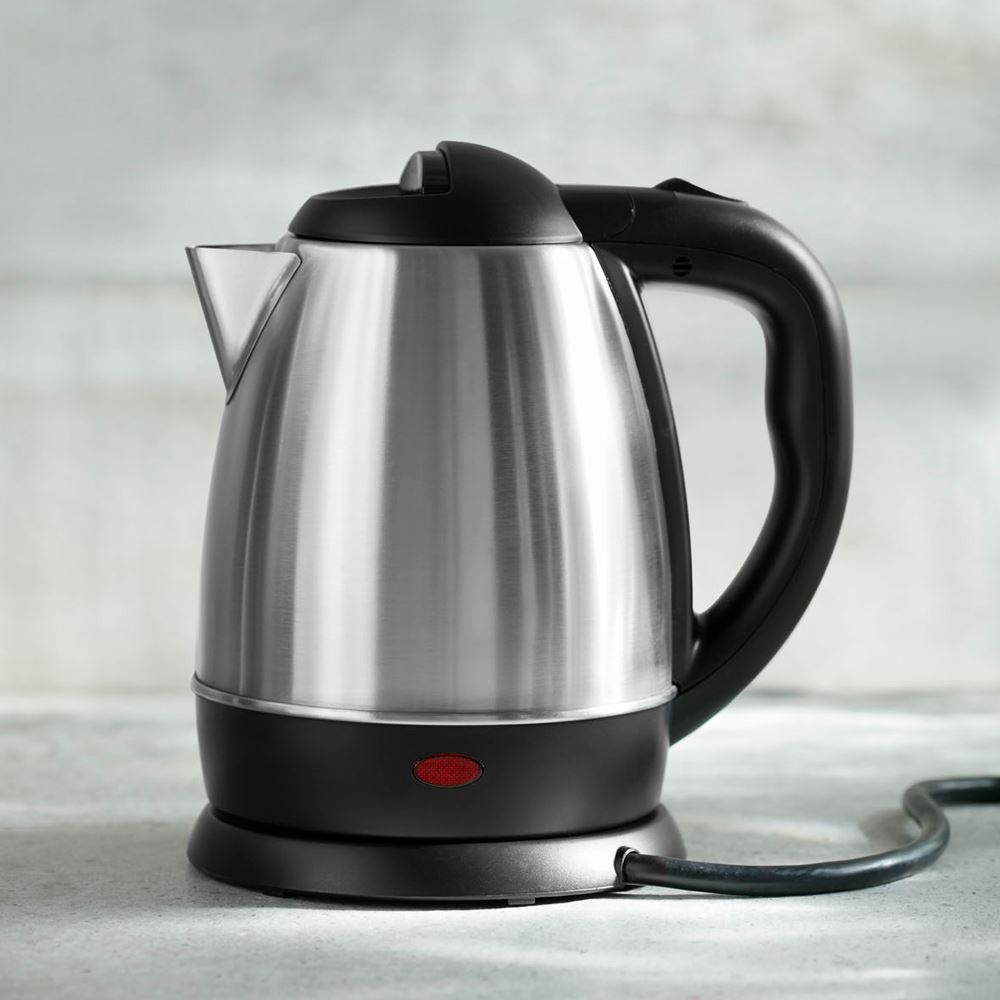 2L Electric Kettle water Fast Boiling Auto Shut-Off , Stainless Steel Aesthetic LED Light Capacity 2LTR  And Safety Features