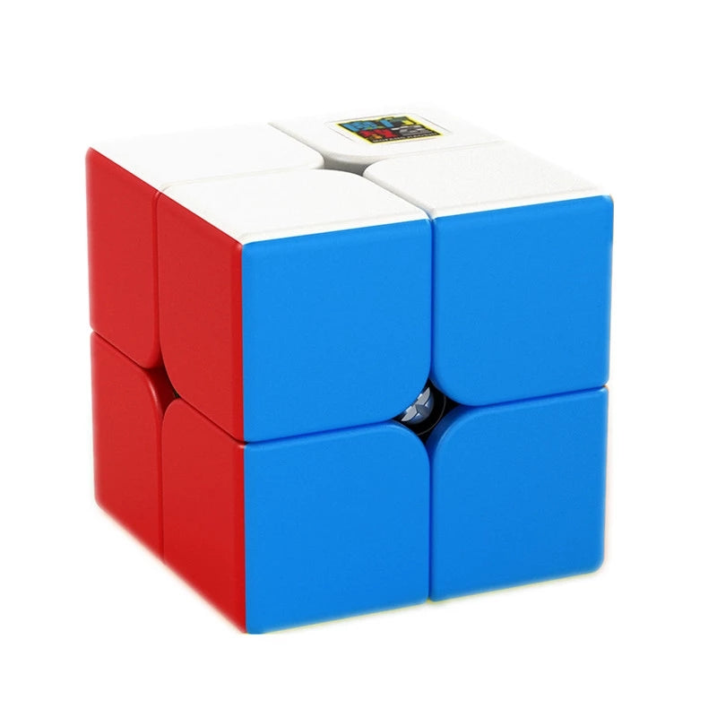 Original Rubik's Cube 2x2 Stickerless - High-Quality Fast Speedy Magic Puzzle Cube