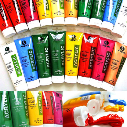 Acrylic Color / Paint 75ml Tube Maries - Use for Canvas, Paper, Wood, Fabric