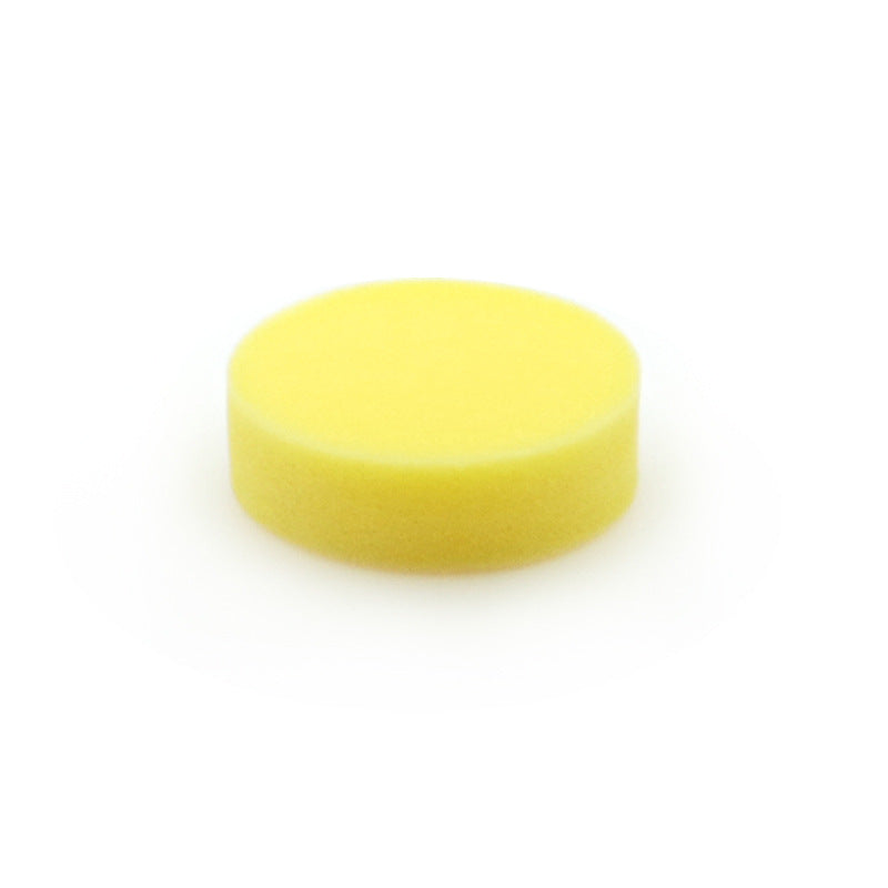 12 Pcs Yellow Round Sponges for Art & Crafts and Face Painting