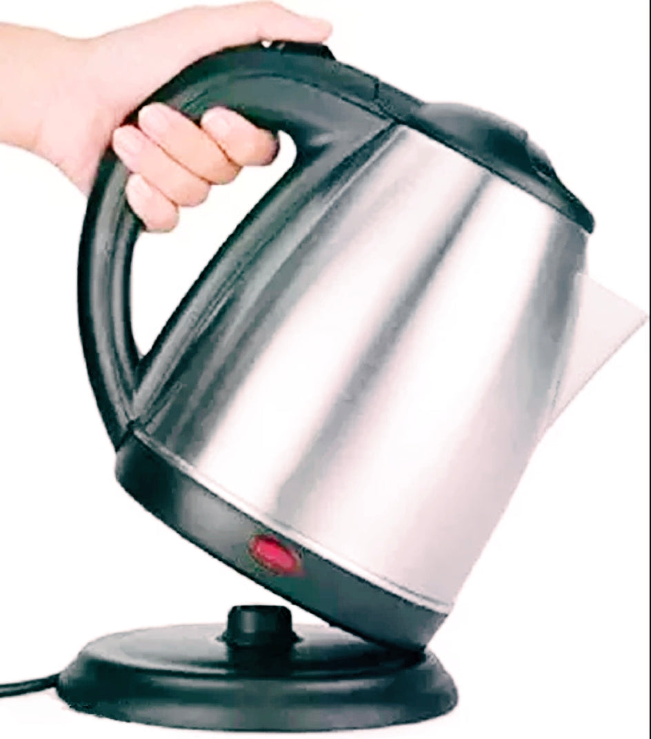 2L Electric Kettle water Fast Boiling Auto Shut-Off , Stainless Steel Aesthetic LED Light Capacity 2LTR  And Safety Features