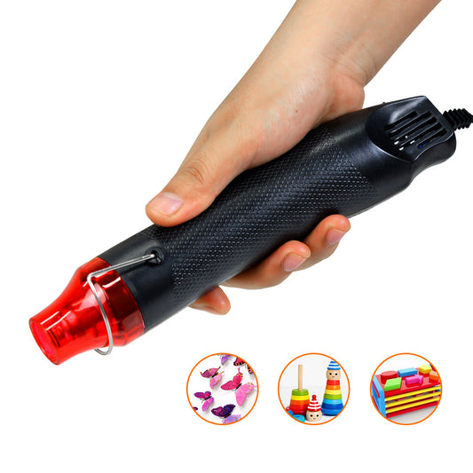 Mini Heat Gun, Uptdae Version Mini Handheld Hot Air Gun, Electric 300W Portable Heat Gun for DIY Craft Embossing, Shrink Wrapping PVC, Drying Paint, Clay, Rubber Stamp