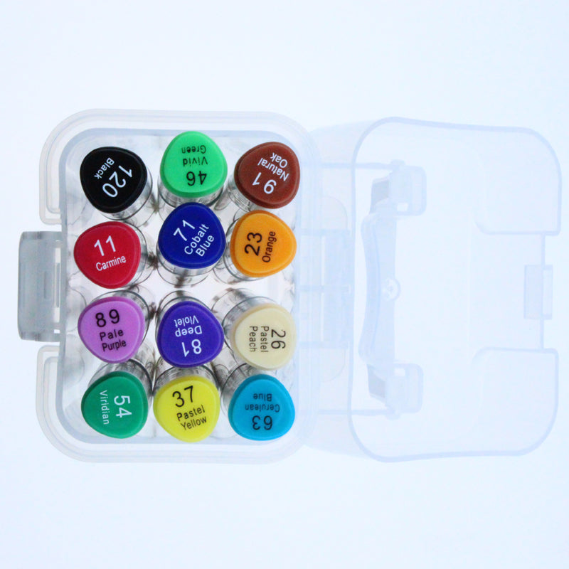 Keep Smiling Sketch Markers: Dual-Tipped Alcohol Ink Markers for Stunning Artwork