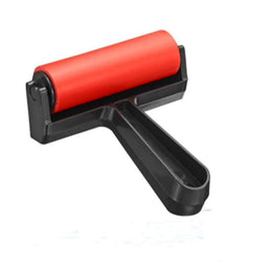 Rubber Roller Brayer - Anti-Skid Roller for Printing, Crafting, Stamping