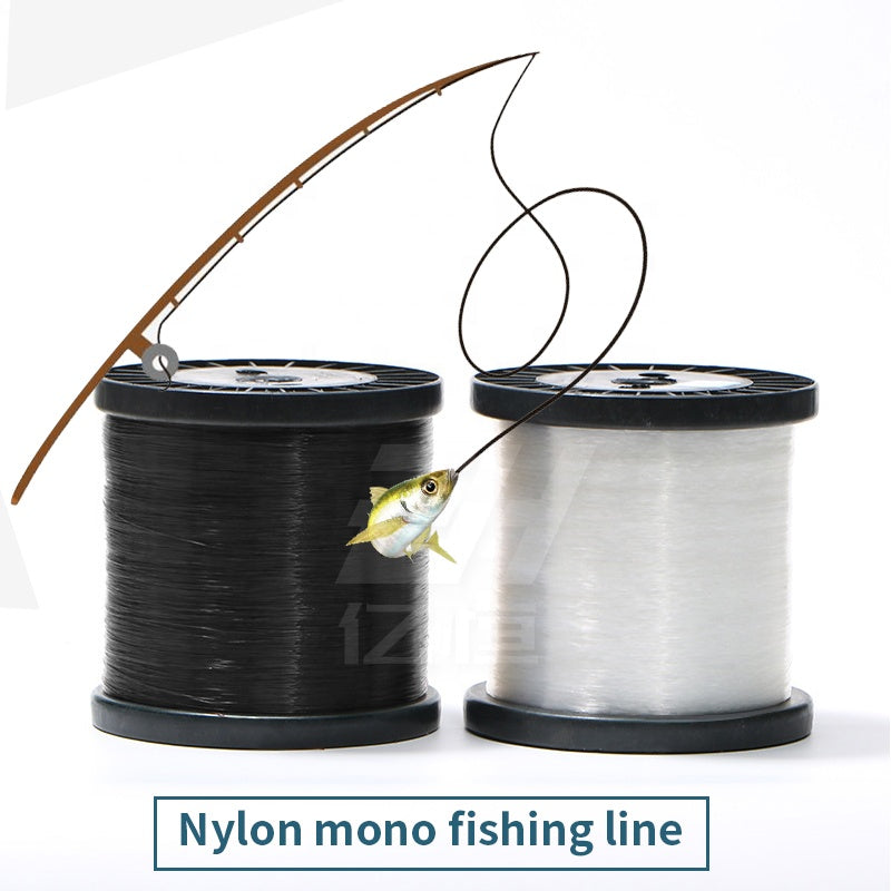 Monofilament Fishing Line 23 LBS Invisible Thin Diameter 0.50 Monofilament Fishing Line Fishing Wire String, Clear