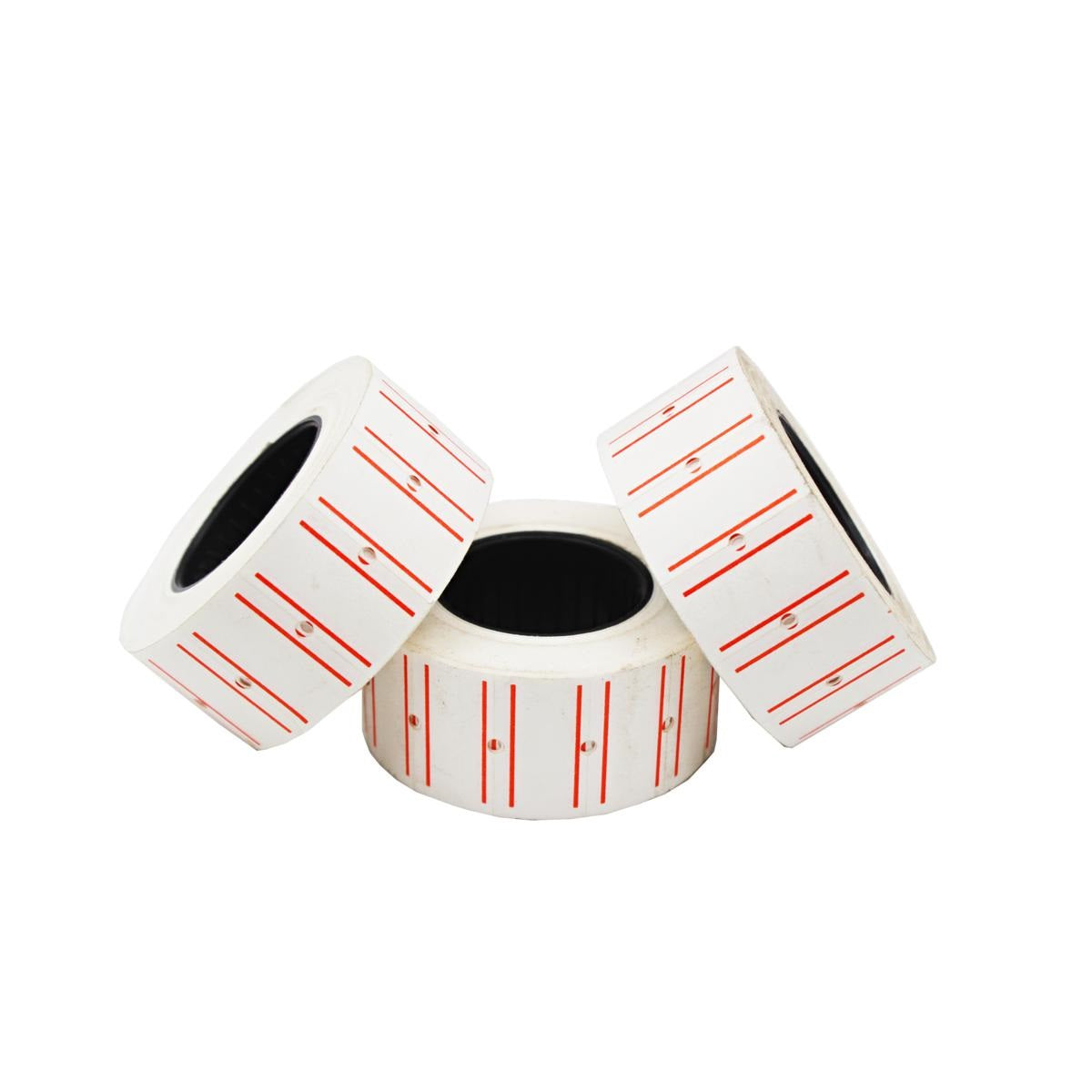 Price Tag Sticker Label Roll - White (3 Pcs)