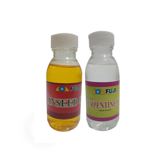 Pack of 2 Linseed and Turpentine Oils – 120ml Each