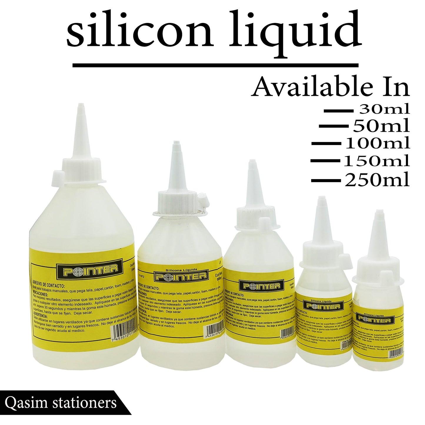 Liquid Silicone Glue 250ml for Crafts