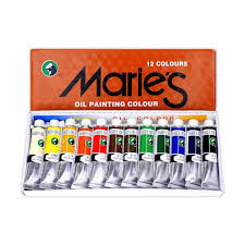 Marie’s Oil Paint Set – 12ml Tubes Available in 12, 18, or 24 Colors