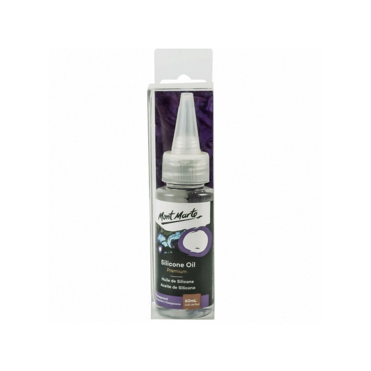 Mont Marte Acrylic Medium - Silicone Oil 60ml